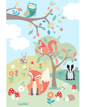 Woodland Wall Mural Multi