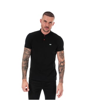Men's Weekend Offender Barnum Polo Shirt in Black