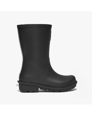 FitFlop WONDERWELLY Kids Rain Boots Black