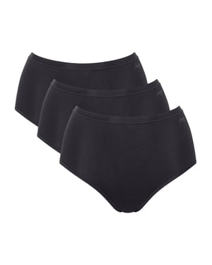 GO Daily Cotton High Waist Briefs (3 Pack)