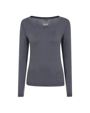 Mountain Warehouse Dames/Dames Keep The Heat Thermo Top (Donkergrijs)