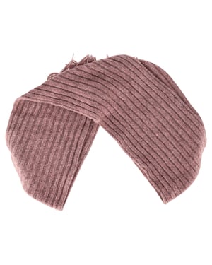 Acne Studios Rib Knit Scar in Pink Wool