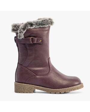 Heavenly Feet CHARLOTTE Girls Calf Boots Purple