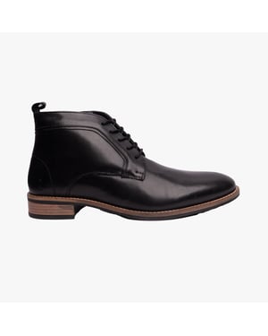 Hush Puppies DECLAN LACE Heren Formele Boots Zwart