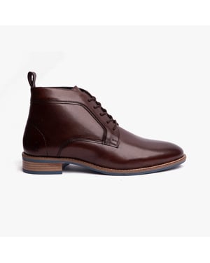 Hush Puppies DECLAN LACE Herrformella Kängor Brun