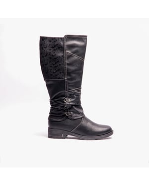 Lotus KENZA Womens Boots Black