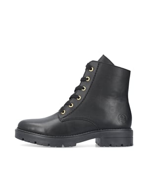 Rieker Z2841-00 Dames Leren Laarzen Zwart