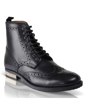 Silver Street London STAMFORD Mens Boots Black