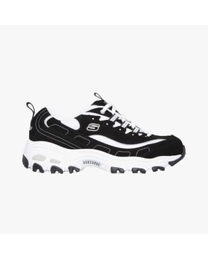 11930/BKW D'LITES-BIGGEST FAN Womens Sneaker Black/White