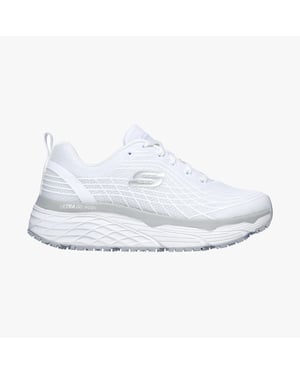 108016EC/WHT MAX CUSHIONING ELITE SR Womens Occupational Shoes White