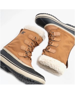 Sorel WINTER CARNIVAL Womens Waterproof Boots Camel Brown