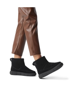 Sorel EXPLORER III SLIP-ON Womens Winter Boots Black
