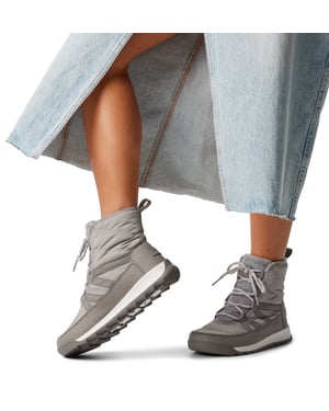 Sorel WHITNEY II PLUS LACE Womens Winter Boots Grey