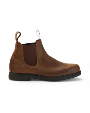Rossi 607 Booma Rustic Brown Leather Chelsea Boots