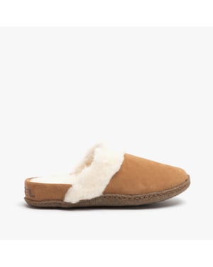 Sorel NAKISKA SLIDE II Womens Mule Slippers Camel Brown
