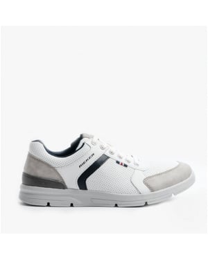 16426-40 Mens Casual Trainers White Combi