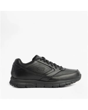NAMPA WYOLA SR Ladies Slip Resistant Trainers Black