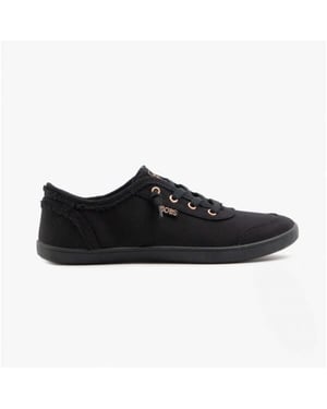 BOBS B CUTE Ladies Slip-On Trainers Black