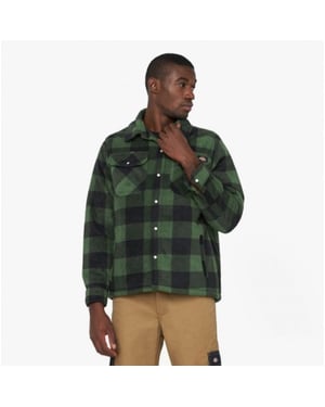 Dickies PORTLAND Mens Shirt Jacket Green