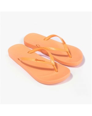 ANATOMIC COLORS Ladies Vegan Flip-Flops Peach