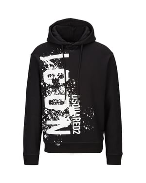 Dsquared2 Hoodie Icon Splash Fit Hoodie