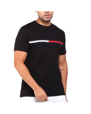Tommy Hilfiger Mens T Shirts Signature Stripe Tee