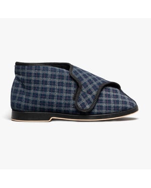 GBS KESWICK Mens Boot Slippers Navy