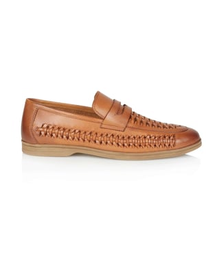 PERTH Mens Loafers Tan