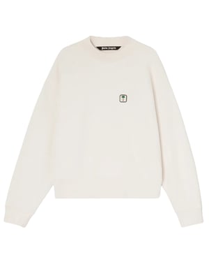 Palm Angels PXP-logo gebroken wit sweatshirt