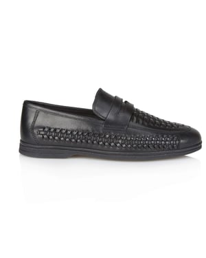 PERTH Mens Loafers Black