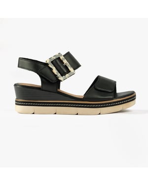 D2L53-00 Womens Sandals Black
