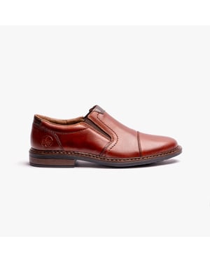 17659-23 Heren Instapper Bruin