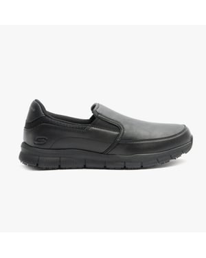 RELAXED FIT - NAMPA GROTON Mens Slip On Shoes Black