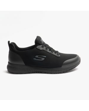 SQUAD SR Ladies Wide Fit Occupational Trainers Black