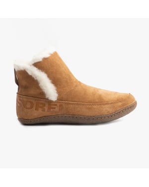 Sorel NAKISKA Womens Slippers Camel Brown/Natural