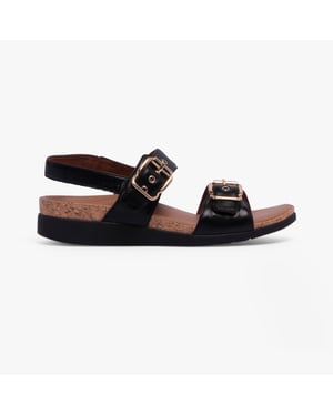 AMALFI Womens Sandals Black