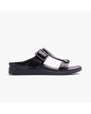 SANTORINI Ladies Sandals All Black