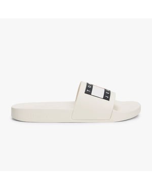 TJ POOL SLIDES Herrslipins Ecru