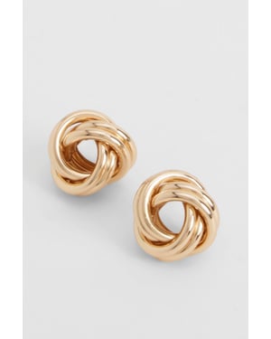 Knot Detail Stud Earrings
