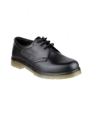 ALDERSHOT Unisex Leather Shoes Black
