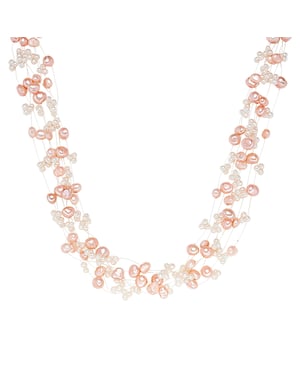 Valero Pearls Fresh Water Cultured Pearl Necklace