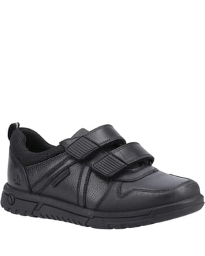 SPENCER Boys Leather School Shoes Black