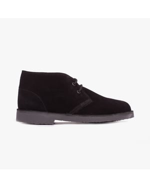 Roamers M467AS Unisex Desert Boots Black