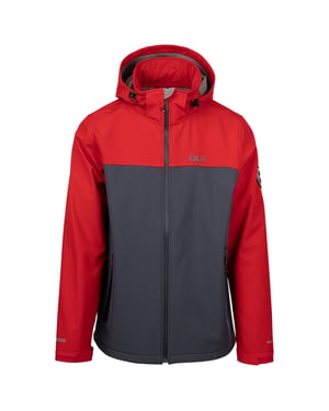 Trespass Mens Moyler DLX Soft Shell Jacket (Röd)