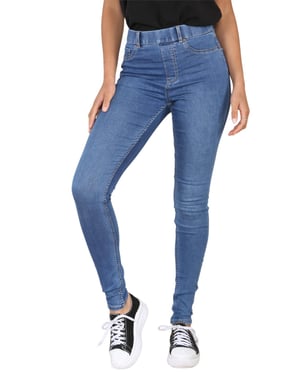 New Look Ladies Emilee Jeggings in Blue