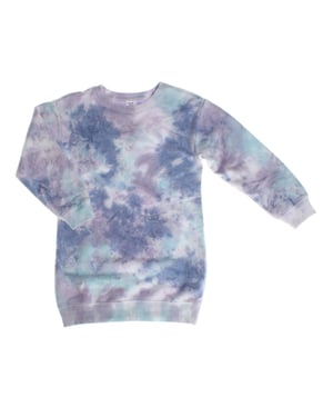 Ronde hals sweatshirtjurk 754931 meisje