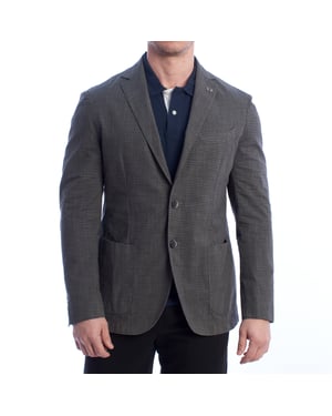 PMJA03-TL219 Heren Regular Fit Lange Mouwen Blazer