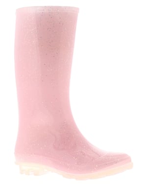 Princess Stardust  Girls Wellies Junior Glitter glitz pink