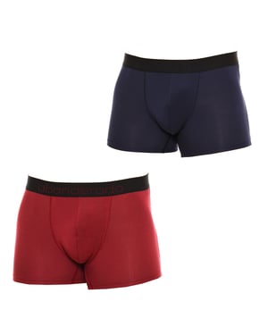Pack of 2 Sensitive Bamboo Boxers A0C7M Men