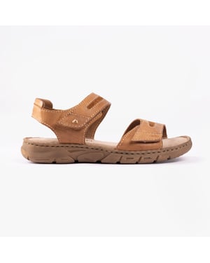 BRENDA 08 Dames Sandalen Kameel